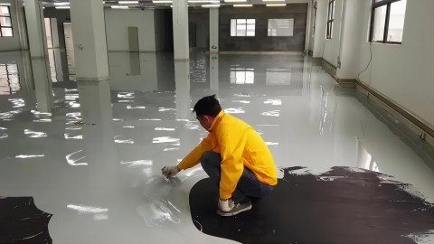 西双版纳防腐防静电地坪,防腐防静电自流平地坪